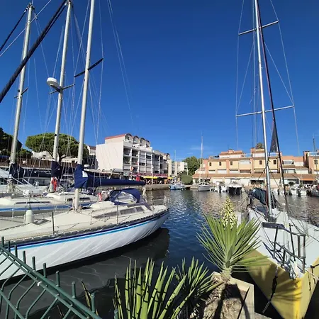 Apartmán Les Pieds Dans L'eau Terrasse, Refait A Neuf 5 Minutes A Pied Climatise Gruissan